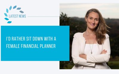 I’d rather sit down with a female financial planner